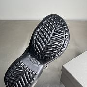Balenciaga Crocs Thong Black Rubber With Jibbitz - 4