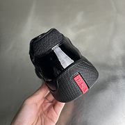 Prada America's Cup Biker Fabric Black Sneakers - 4