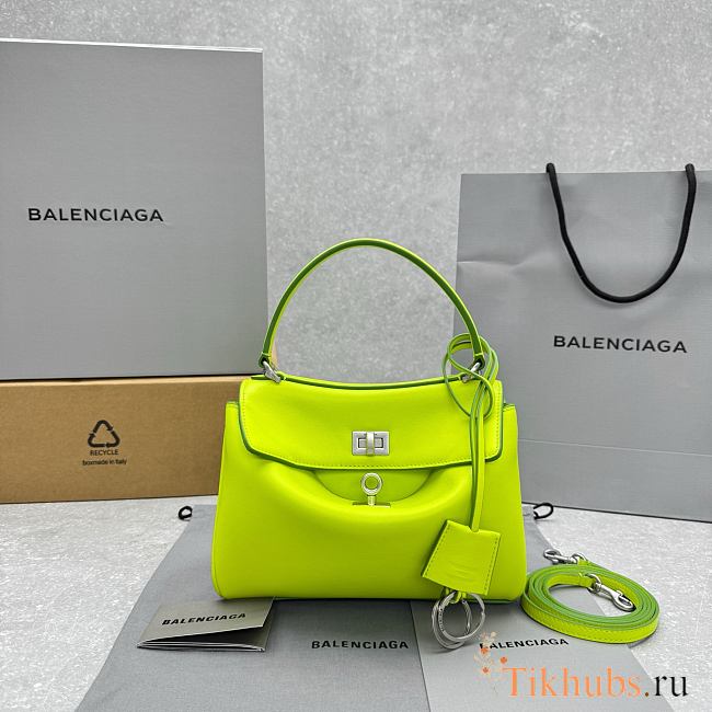 Balenciaga Mini Leather Rodeo Top-Handle Bag - 1
