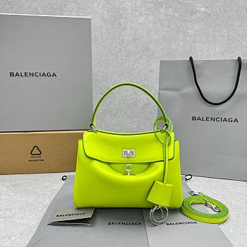 Balenciaga Mini Leather Rodeo Top-Handle Bag