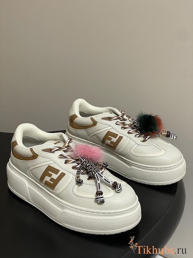 Fendi Match Platform Sole Sneakers Charms - 1