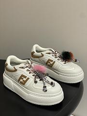 Fendi Match Platform Sole Sneakers Charms - 1