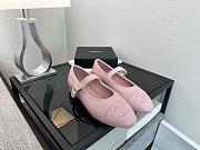 Chanel Mary Jane Pink Flats - 1