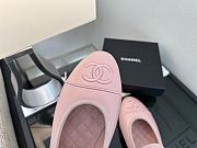Chanel Mary Jane Pink Flats - 5