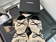 Chanel White Sandal Heel 8cm - 5