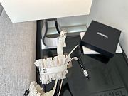 Chanel White Sandal Heel 8cm - 4