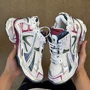 Balenciaga Runner Sneaker White Dark Green Blue - 4