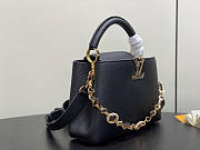 Louis Vuitton LV Capucines BB Black 22x12x8cm - 5