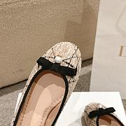 Dior Ballet Flat Beige Tweed - 4