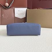 Loro Piana L19 Bag Blue Silver 19x11x6.5cm - 5
