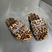 Balenciaga Furry Slippers - 1