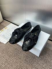 Dior D-Issimo Black Patent Flat - 2