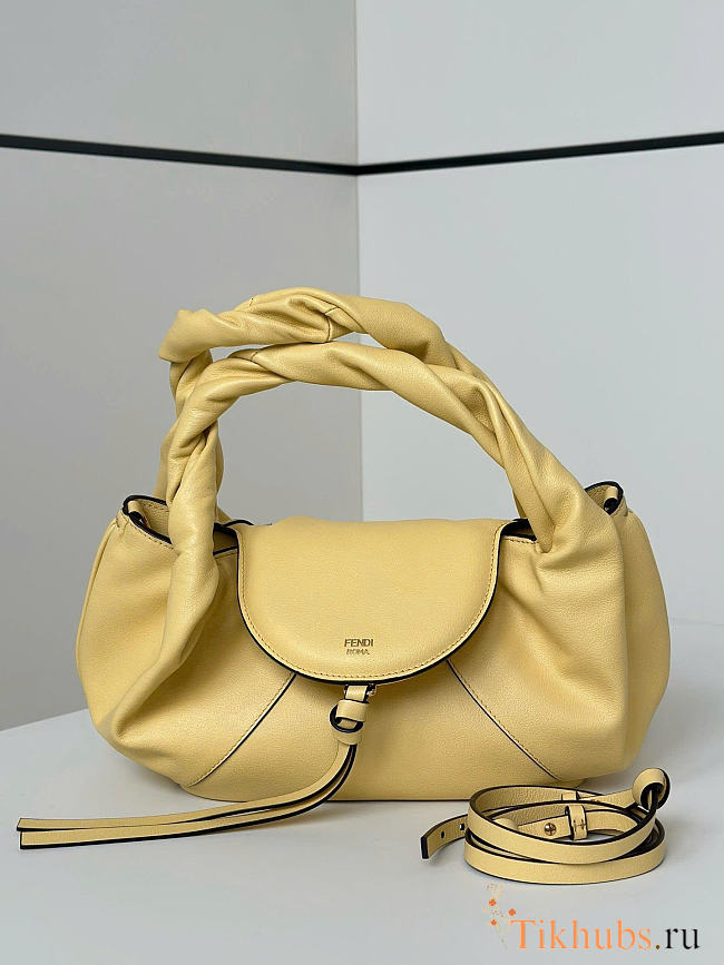Fendi Small Spy Yellow Bag 32x18x12cm - 1