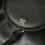 Fendi Spy Black Leather Bag 48x20x22cm - 4