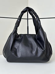 Fendi Spy Black Leather Bag 48x20x22cm - 2
