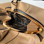 Fendi Spy Beige Leather Bag 48x20x22cm - 4