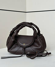 Fendi Small Spy Dark Brown Bag 32x18x12cm - 1