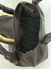 Fendi Small Spy Dark Brown Bag 32x18x12cm - 3