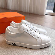 Hermes White Sneaker - 1