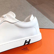Hermes White Sneaker - 5