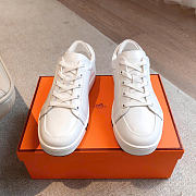 Hermes White Sneaker - 2