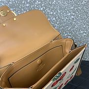 Valentino Garavani 9To5 Shoulder Bag Raffia Cherryfic 24.5x18.5x8cm - 3