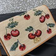 Valentino Raffia Cherry Mini Bag 20x12x5cm - 2