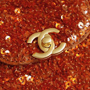Chanel Kelly Mini Bag Sequins 19x13x7cm - 3