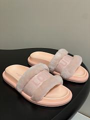 Louis Vuitton LV Bliss Comfort Pink Mule Slides - 1