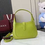Gucci Jackie 1961 Shoulder Bag Bright Green 27.5x19x4cm - 2
