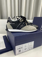 Dior D-Sketch Sneaker Black Nylon and Calfskin - 1