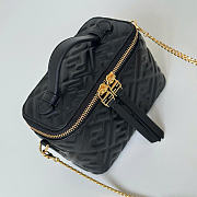 Fendi Vanity Black Bag 16x8x11cm - 6