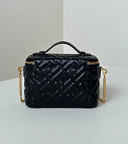 Fendi Vanity Black Bag 16x8x11cm - 3