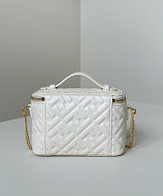 Fendi Vanity White Bag 16x8x11cm - 5