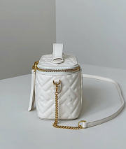 Fendi Vanity White Bag 16x8x11cm - 3
