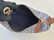 Fendi Fendigraphy Mini Blue Denim Bag 20x13x7.5cm - 4