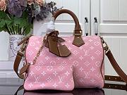 Louis Vuitton LV Speedy P9 Bandoulière 30 Pink Brown 32x22.5x18cm - 1
