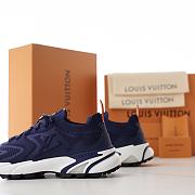 Louis Vuitton LV Runner Tatic Navy Blue Sneaker - 3