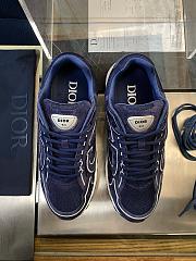 Dior B30 Countdown Sneaker Navy Blue Suede - 2