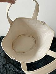 Goyard Goyardine White Canvas Belharra PM Tote 24x18x14cm - 2
