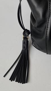 Miu Miu Joie Shoulder Bag Black Nappa 32x16x10.5cm - 4