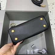 Balenciaga Rodeo Handbag Mini Black Calfskin Gold 22.8x9.9x8.3cm - 5
