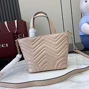 Gucci Small Betty Light Pink Tote Bag 18x18x12.5cm - 6