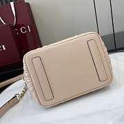 Gucci Small Betty Light Pink Tote Bag 18x18x12.5cm - 4