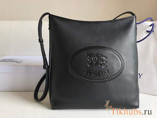 Burberry Small Highlands Black Shoulder Bag 28.5x11.5x31cm - 1