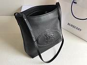 Burberry Small Highlands Black Shoulder Bag 28.5x11.5x31cm - 4