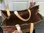 Louis Vuitton LV Shopper Tote MM Brown 40x32x16cm - 3