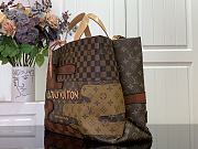 Louis Vuitton LV Shopper Tote MM Brown 40x32x16cm - 5