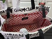 Louis Vuitton LV Shopper Tote MM White 40x32x16cm - 2