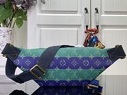Louis Vuitton LV Bumbag Green Blue 30x15x8cm - 3